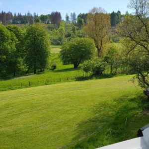 Ausblick vom Balkon